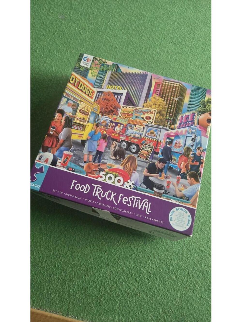 Ceaco FOOD TRUCK FESTIVAL 500 pc puzzle Complete